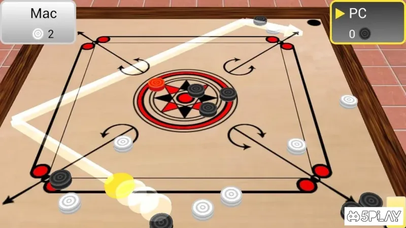 Carrom 3D screenshot 1