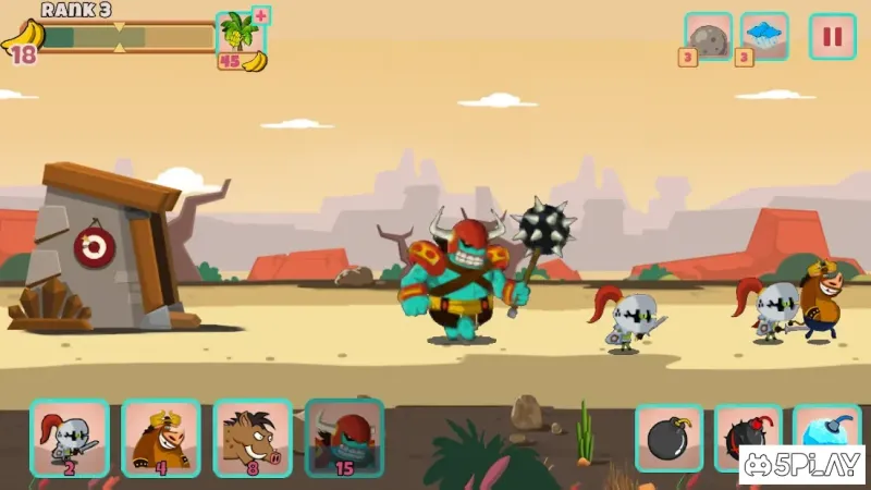 Castle Monsters: Battle of Hero Warriors 1.21 screenshot 3
