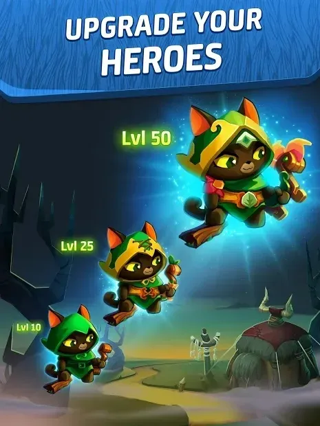 Cat Force - бесплатная игра-головоломка 0.27.1 screenshot 4