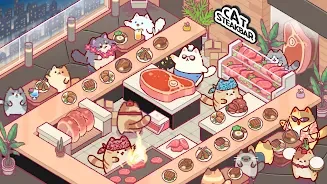Cat Snack Bar: Cute Food Games screenshot