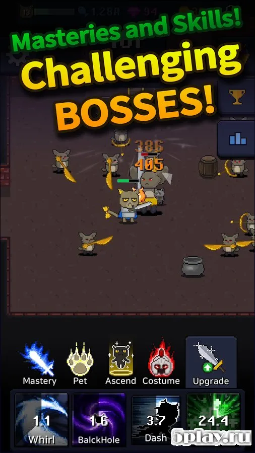 Cat Tower - Idle RPG screenshot 4