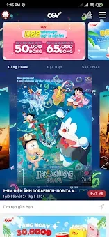 CGV Cinemas Vietnam screenshot