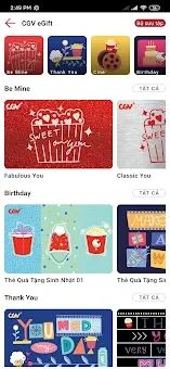 CGV Cinemas Vietnam screenshot