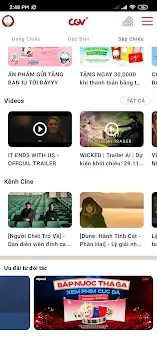 CGV Cinemas Vietnam screenshot