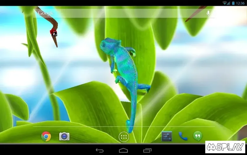 Chameleon 3D Live Wallpaper screenshot 2