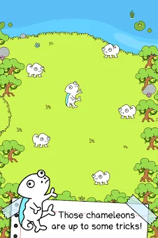 Chameleon Evolution: Pet Merge screenshot