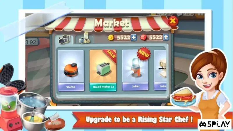 Chef Fever: Crazy Kitchen Restaurant Cooking Games 1.9.4 screenshot 3