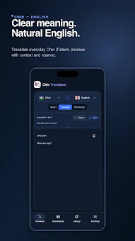 Chin Translator screenshot