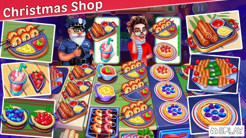 Christmas Cooking : Crazy Restaurant Cooking Games 1.4.43 screenshot 2