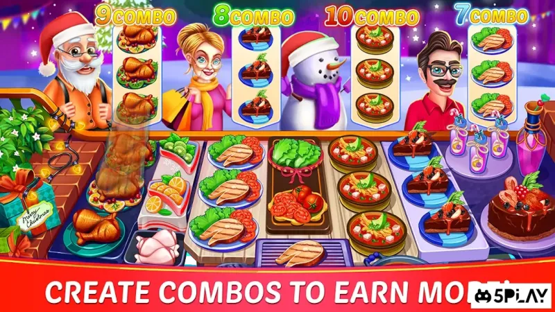 Christmas Cooking : Crazy Restaurant Cooking Games 1.4.43 screenshot 4