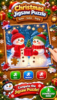 Christmas Jigsaw Relax Puzzle screenshot