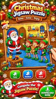 Christmas Jigsaw Relax Puzzle screenshot