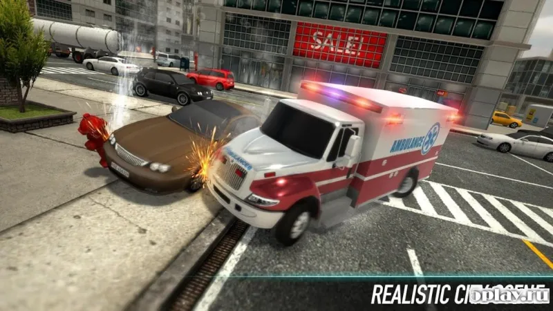 City Ambulance - Rescue Rush screenshot 1