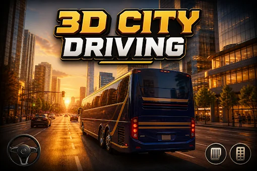 City Coach Simulator 3D screenshot