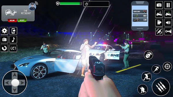 City Police Car Chase 3d Games screenshot