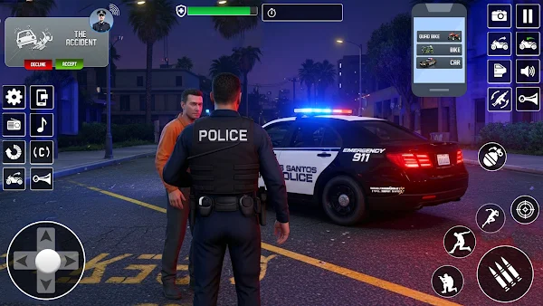 City Police Car Chase 3d Games screenshot