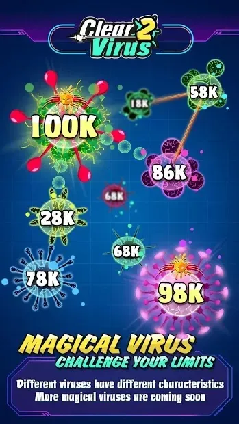 Clear Virus - Clash of Bio, 98K, Virus War screenshot 3