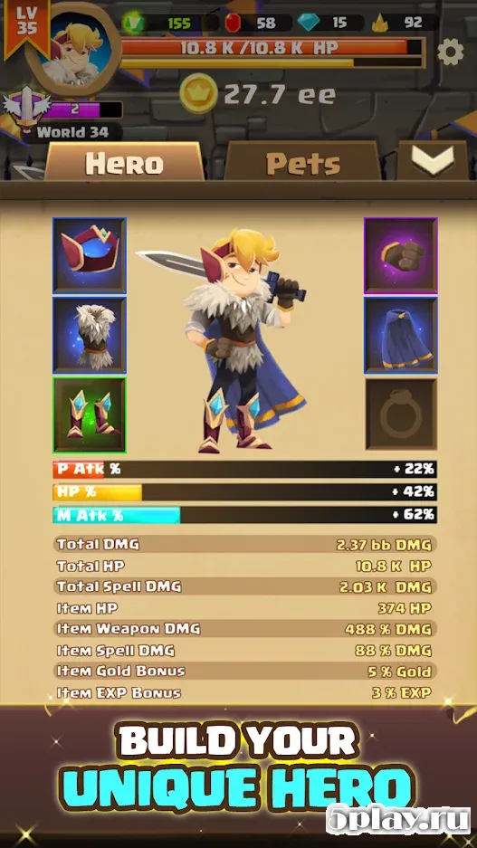 Clicker Knight: Incremental Idle RPG screenshot 3