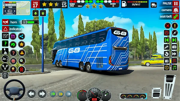 Coach Bus Game 3D Bus Driver screenshot