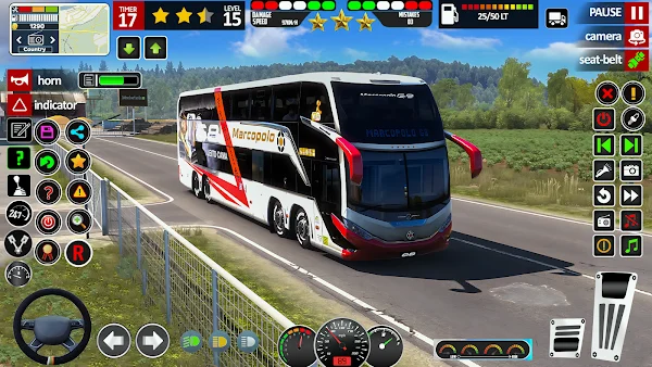 Coach Bus Game 3D Bus Driver screenshot