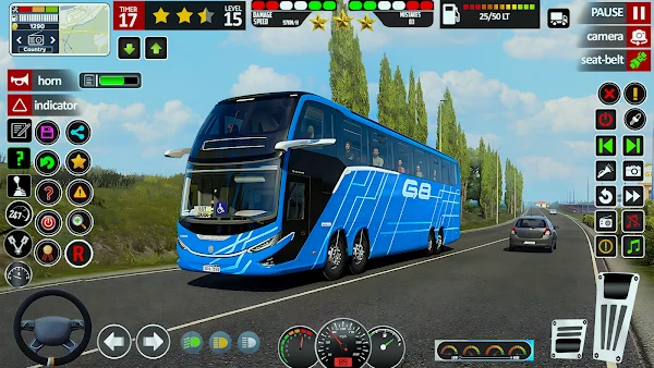 Coach Bus Game 3D Bus Driver screenshot