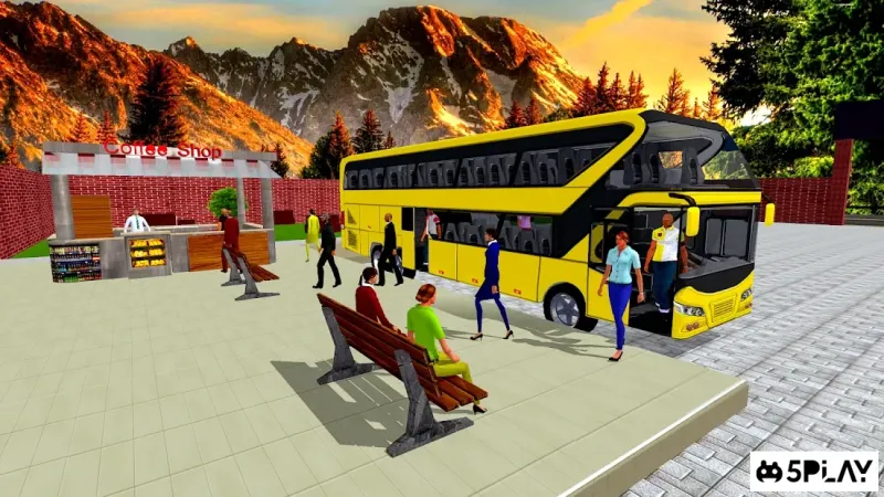 Coach Bus Simulator Driving 2: Bus Games 2020 v1.2.0 screenshot 4