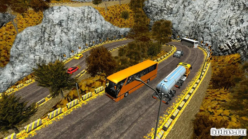 Coach Bus Simulator Off Road Bus Mountain Drive screenshot 1