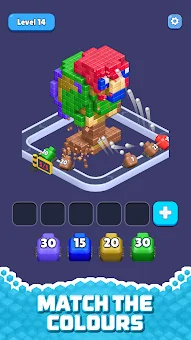 Color Cube Blast 3D screenshot