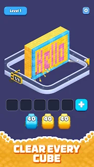 Color Cube Blast 3D screenshot