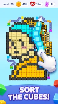 Color Cube Match: Sort Puzzle screenshot
