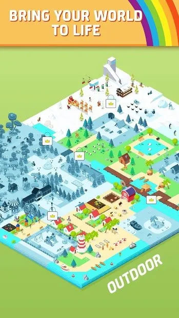 Color Garden - Build by Number screenshot 1