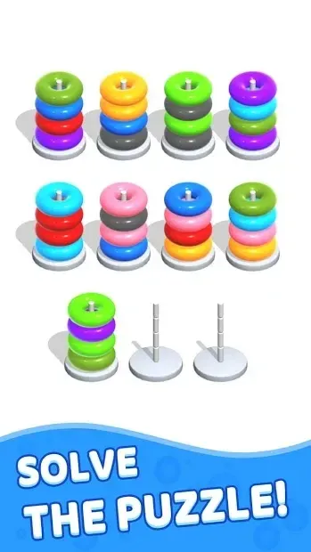 Color Hoop Stack - Sort Puzzle 1.1.4 screenshot 2