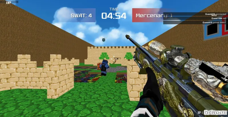 Combat Pixel Arena 3D Multiplayer screenshot 4