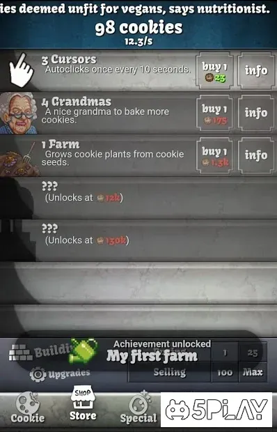 Cookie Clicker screenshot 3