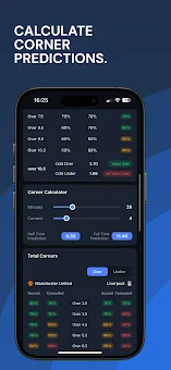 CornerPro Football Stats screenshot
