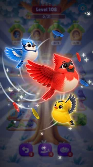 Cozy Bird Sort screenshot