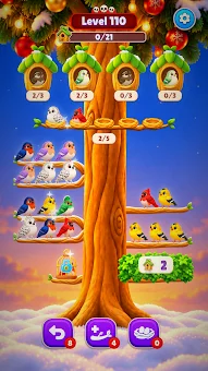 Cozy Bird Sort screenshot