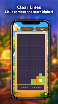 Cozy Bricks: Falling Blocks screenshot