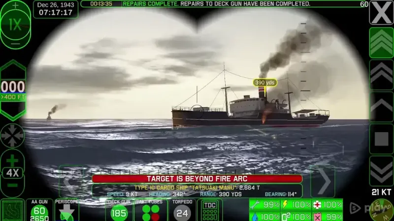 Crash Dive 2: The Silent Service 1.4.11 screenshot 4