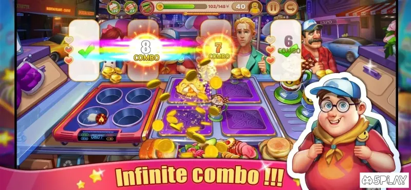 Crazy Cooking Tour: Chef's Restaurant Food Game 1.0.15 screenshot 1