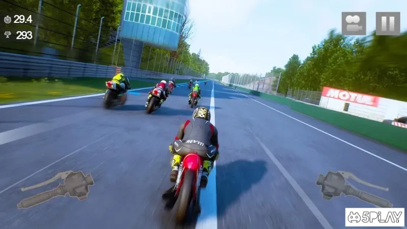 Crazy Motorcycle Racing screenshot 1