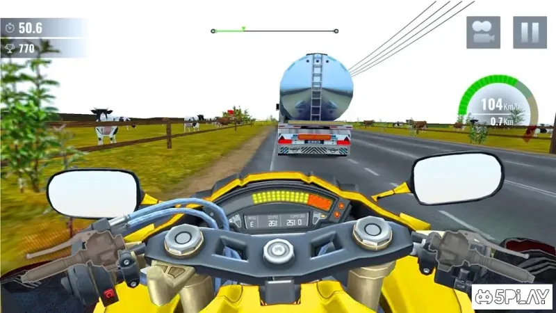 Crazy Motorcycle Racing screenshot 4