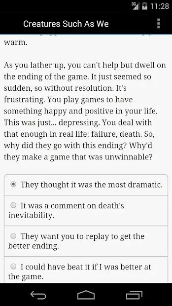 Creatures Such as We screenshot 1