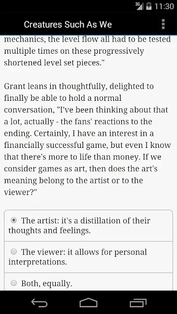 Creatures Such as We screenshot 4