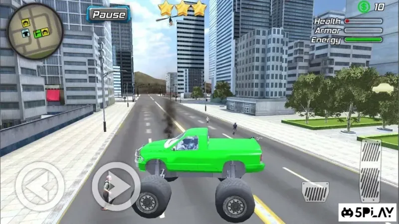 Crime Angel Superhero - Vegas Air Strike 1.1.1 screenshot 3