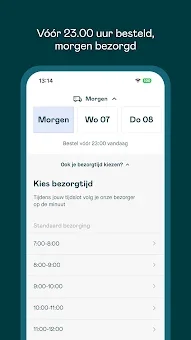 Crisp - online supermarkt screenshot