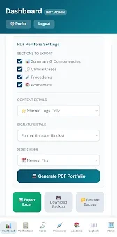 Criticalcare Portfolio screenshot