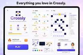 Crossly: Crossword Puzzles screenshot