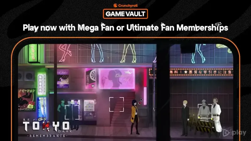 Crunchyroll: Tokyo Dark 1.0.1 screenshot 1