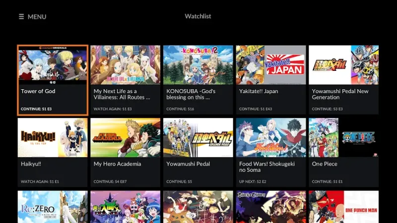 Crunchyroll 3.4.1 screenshot 3